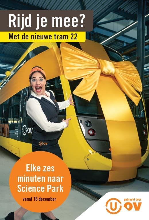 Tram 22 gaat rijden